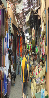 	Marrakech, Souk des Teinturiers