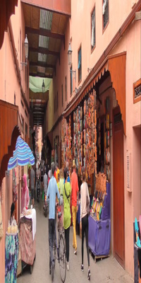 	Marrakech, Souk des Teinturiers