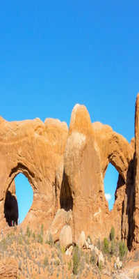 Arches National Park, The Window and Turret Arch