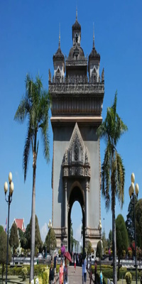 Vientiane , The victory gate