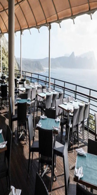 Cape Town, Two Oceans restaurant 