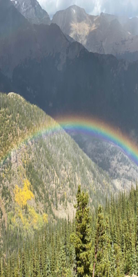 Rocky Mountains, Rainbow Curve