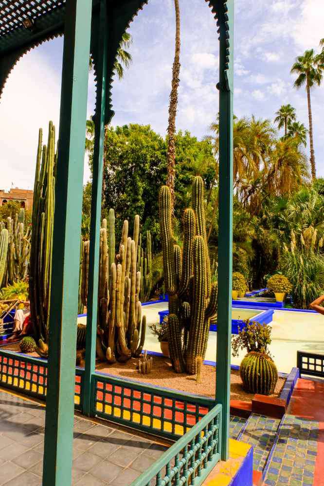 Marrakech, Jardin Majorelle-Yves Saint Laurent Mansion