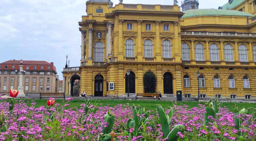 Zagreb, Croatian National Theatre in Zagreb