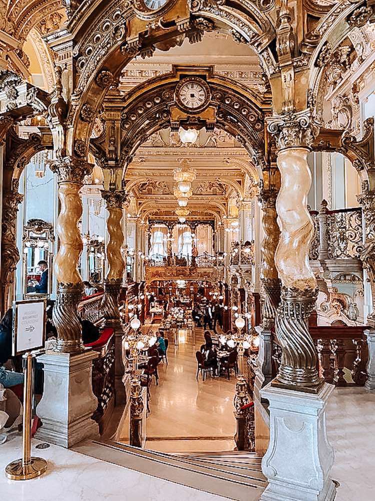 Budapest, New York Café