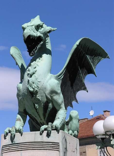 Ljubljana , The Dragon Bridge