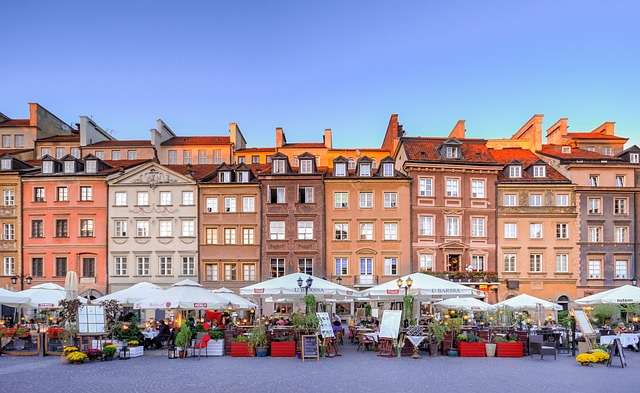 Warsaw, Old Town Market Square