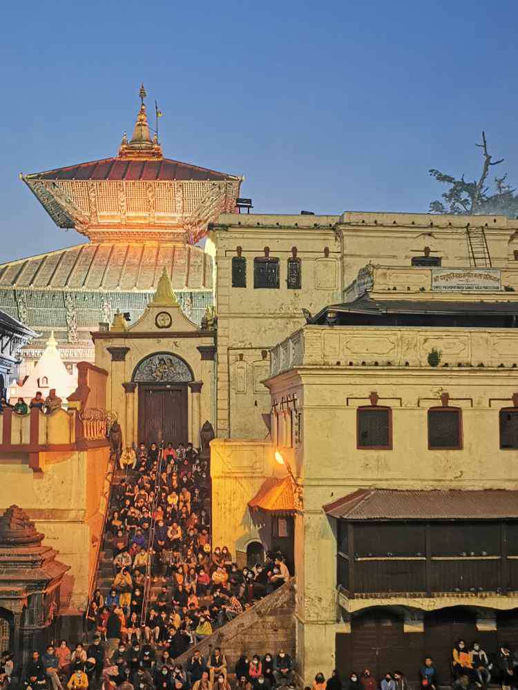 Pashupatinath Temple: cremations, Pashupatinath Temple