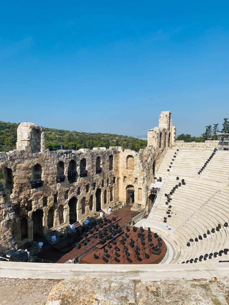 Athens, Herod Atticus Odeon (Ωδείο Ηρώδου Αττικού)