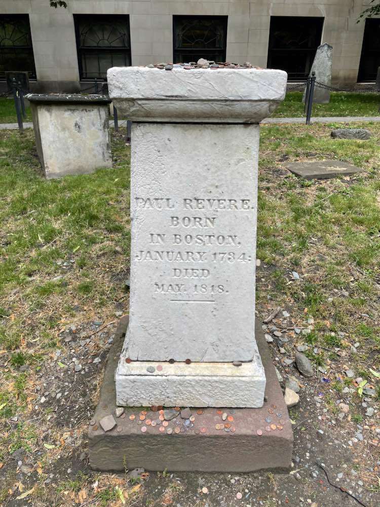 Boston, Paul Revere's Tomb