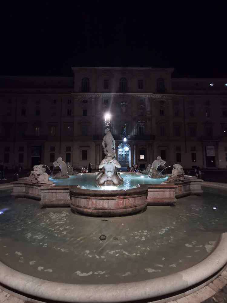 Rome, Fontana del Moro