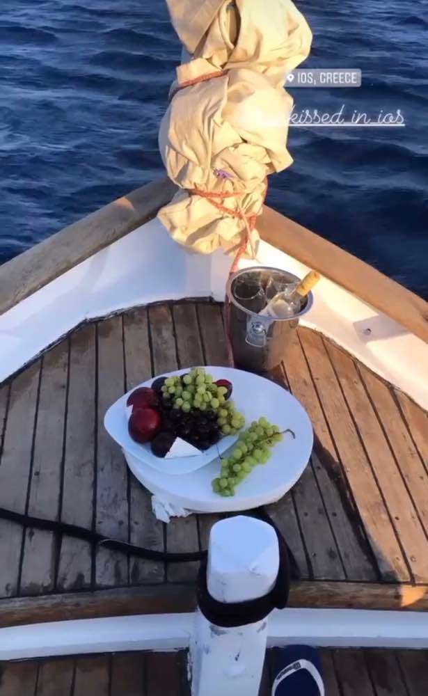 Romantic boat , Chora, Ios