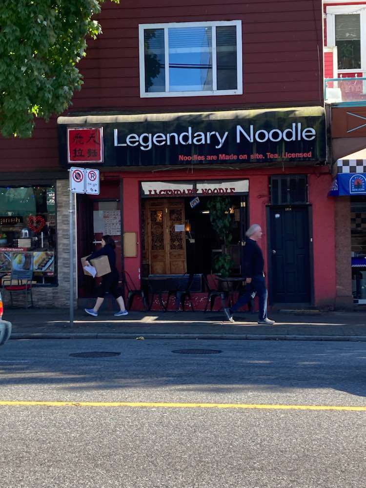 Vancouver, Legendary Noodle