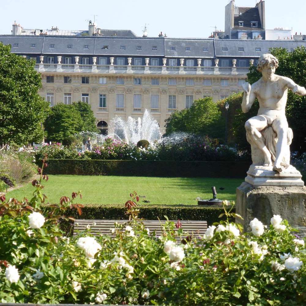 Paris, Giardino del Palazzo Reale