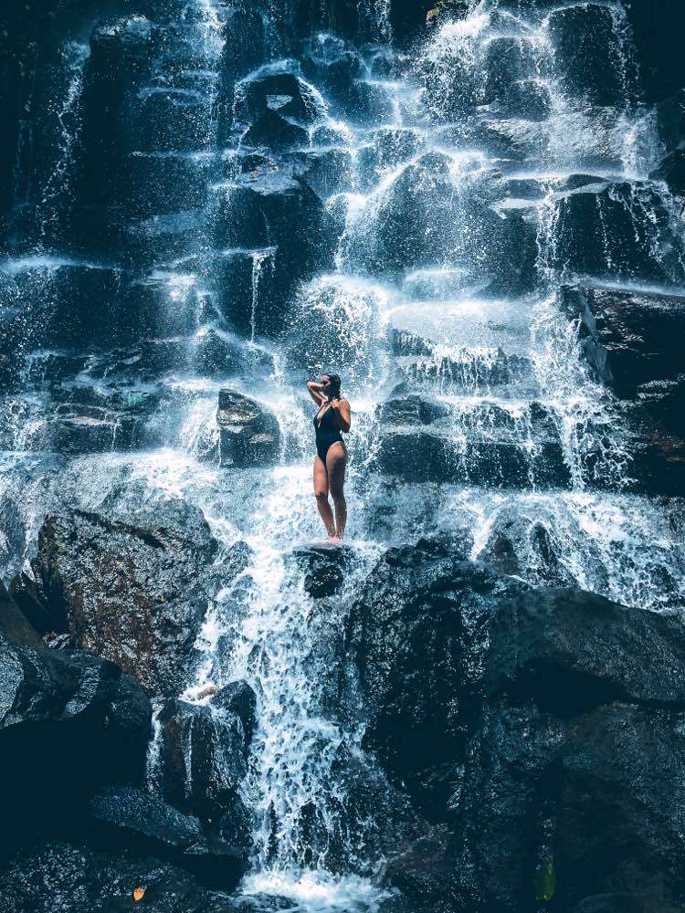 Gianyar, Kanto Lampo Waterfall