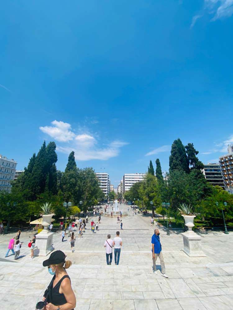Athens, Syntagma Square (Πλατεία Συντάγματος)