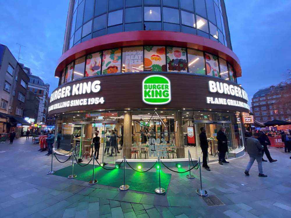 London, Burger King