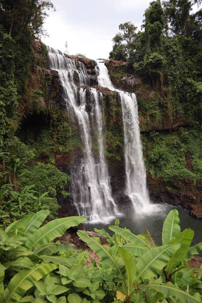 Paksong District, Champasak Province, Tad Yuang Waterfall