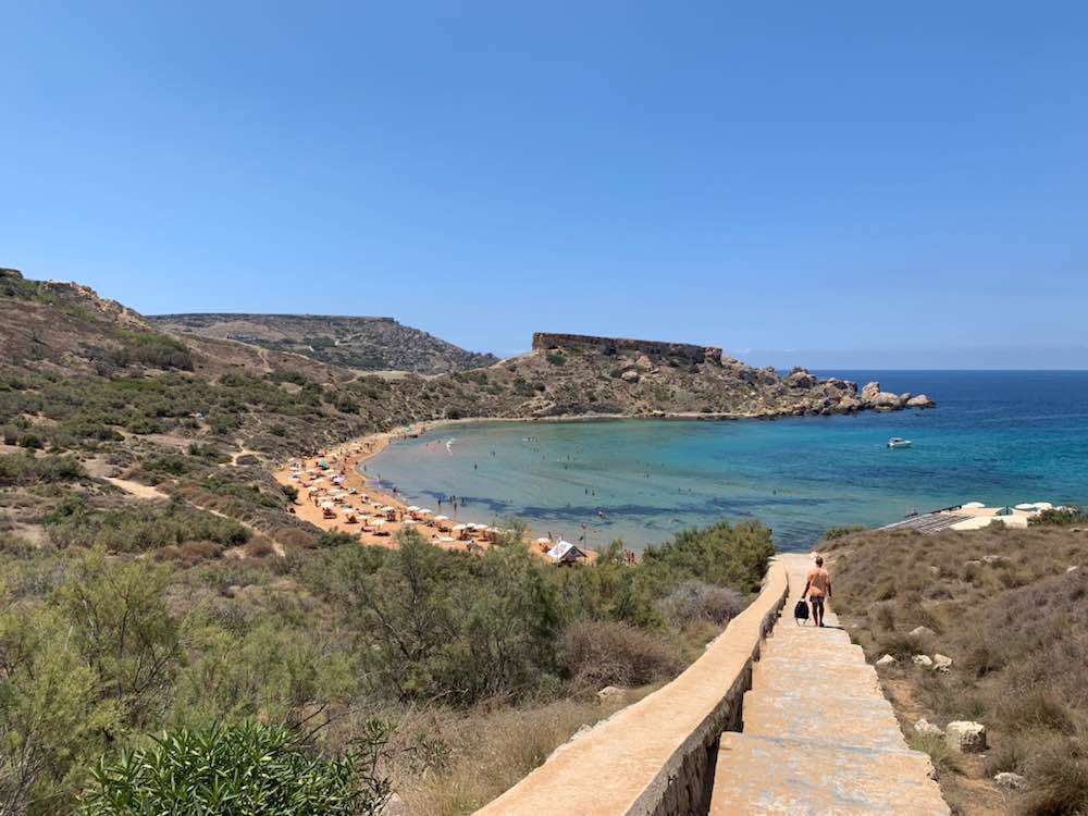 Ghajn Tuffieha, Għajn Tuffieħa Bay