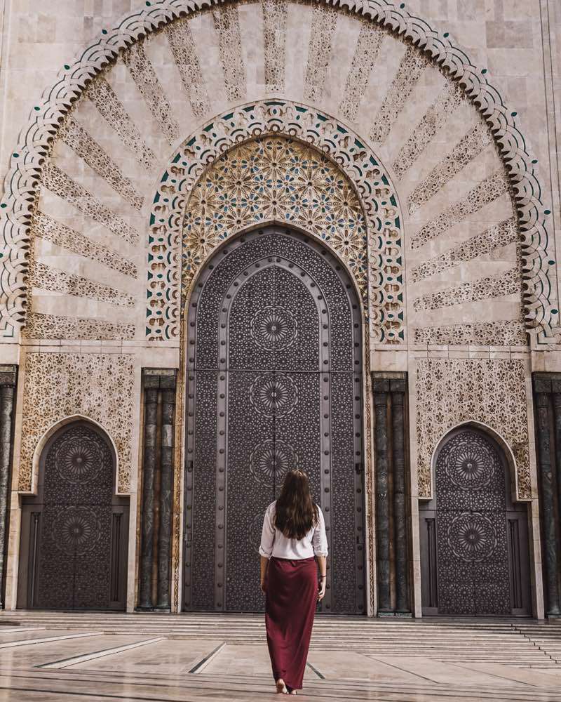 Casablanca, Hassan II Mosquée