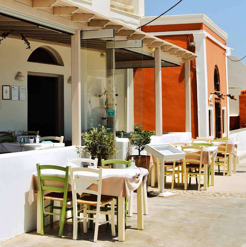 Imerovigli, Aegean Restaurant