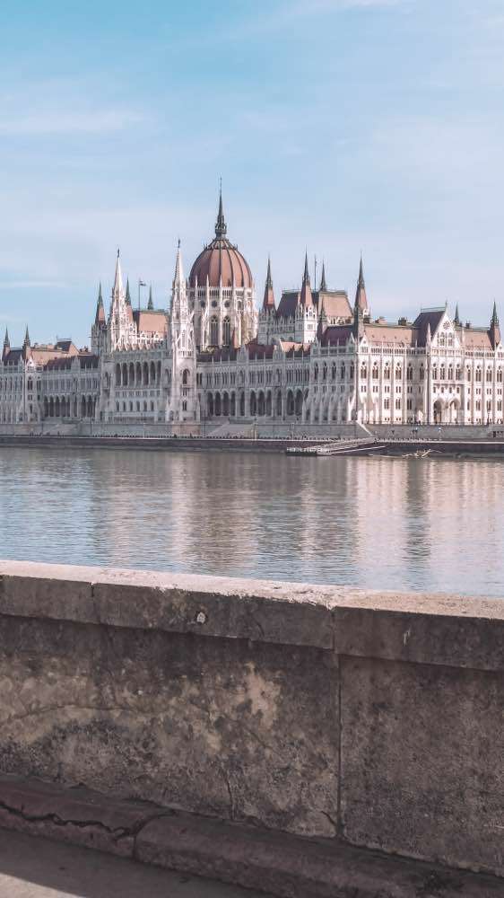 Budapest, Aussichtpunkt Parlament