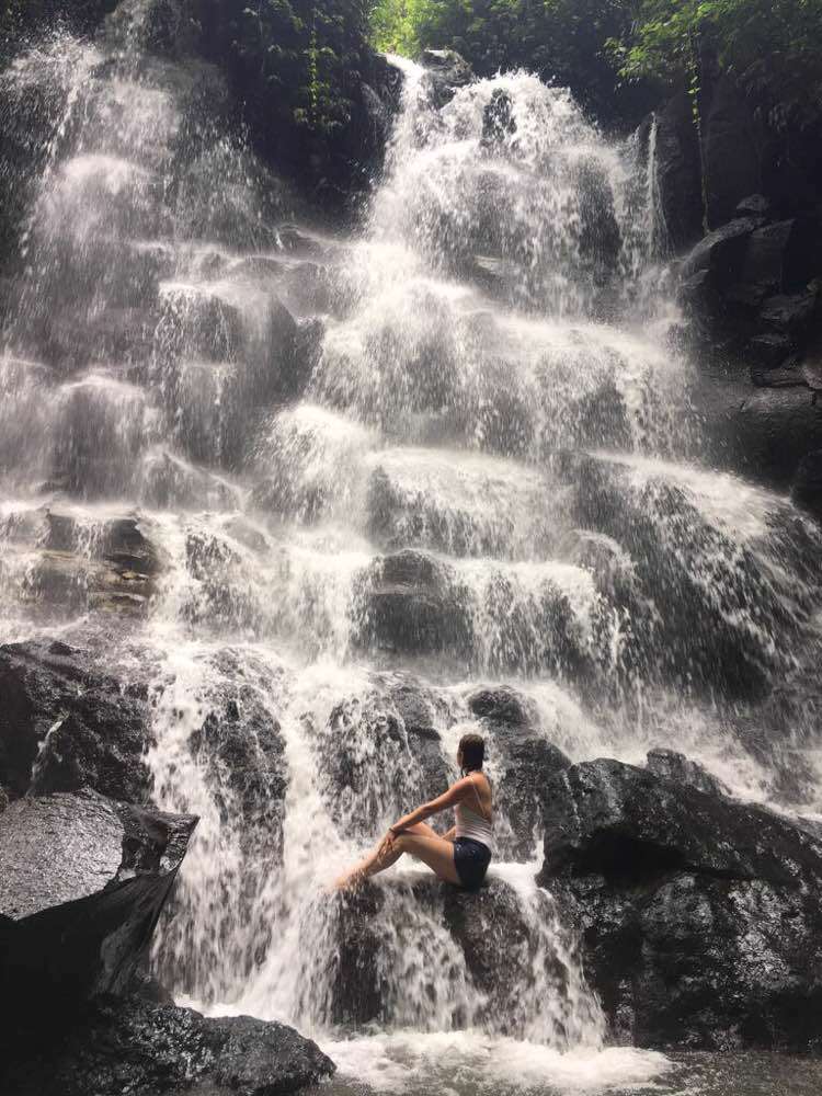 Kabupaten Gianyar, Kanto Lampo Waterfall