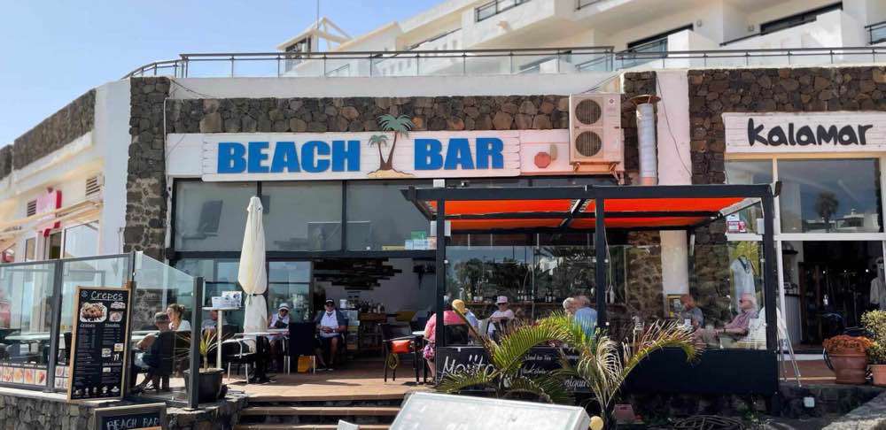 Costa Teguise, Beach Bar