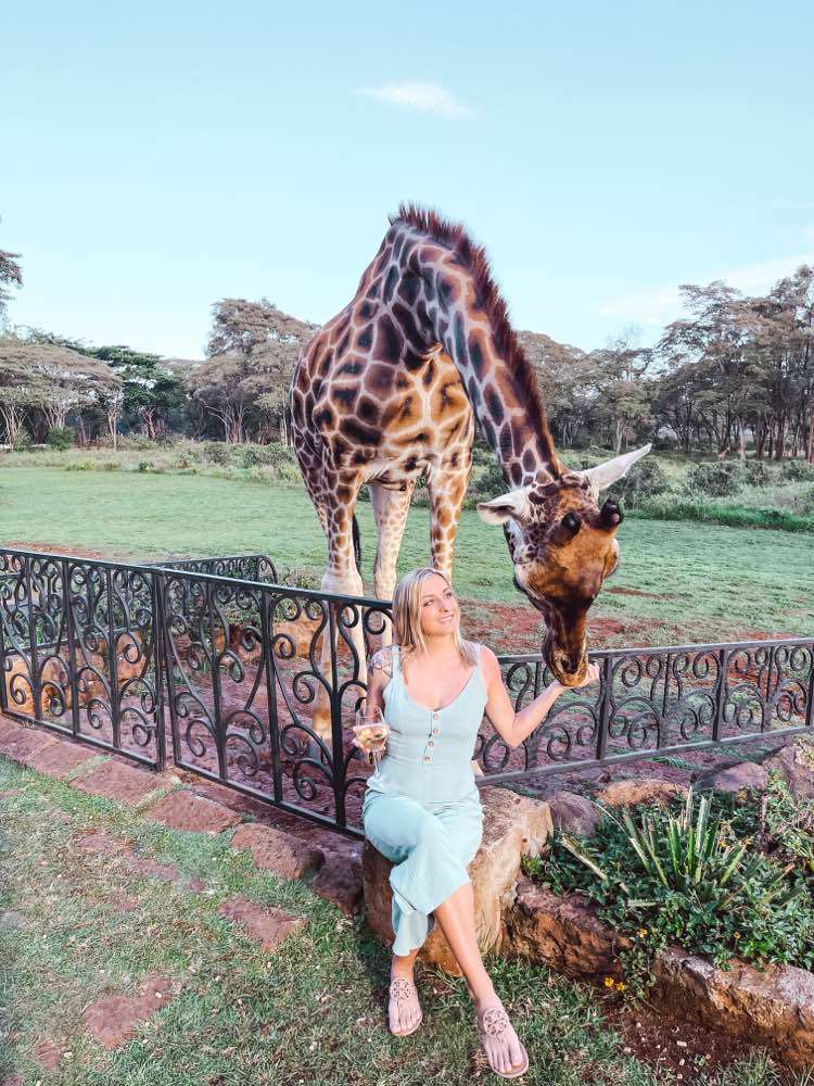 Nairobi, Giraffe Manor