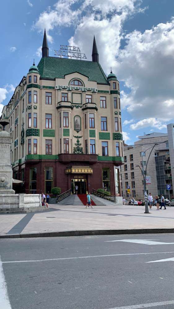 Belgrade , Hotel Moskva