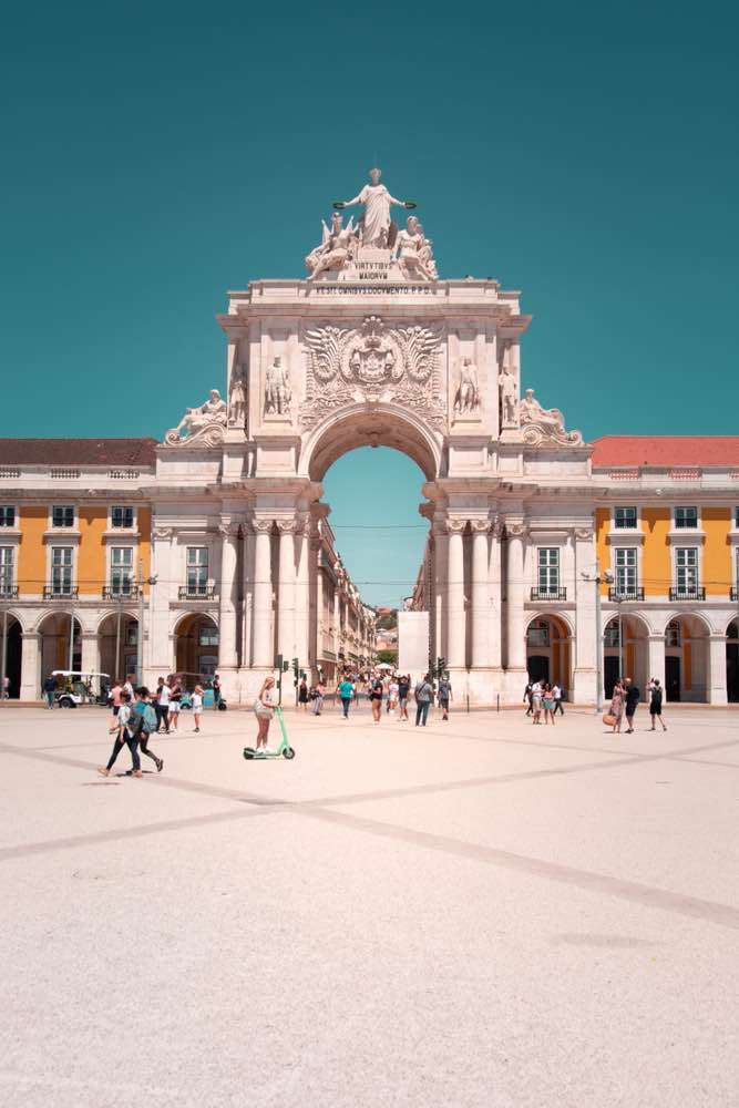 Lisboa, Piazza del commercio