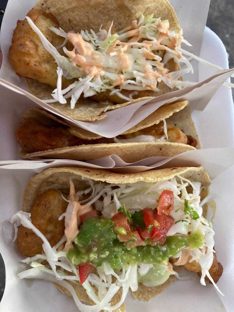 Ensenada, Tacos Fenix (Fish & Shrimp)