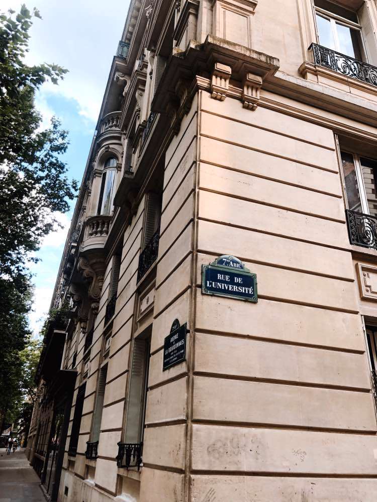 Paris, Rue de l'Université