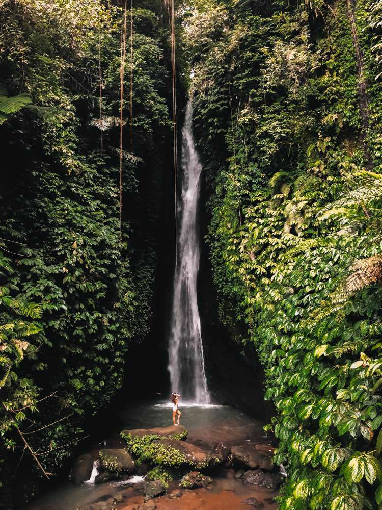 Tabanan Regency, Leke Leke Waterfall