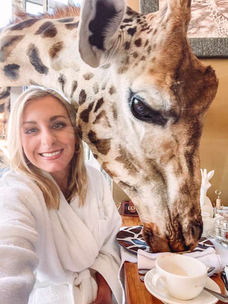 Nairobi , Giraffe Manor