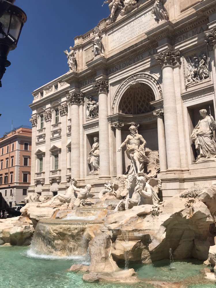 Rome, Trevi Fountain (Fontana di Trevi)